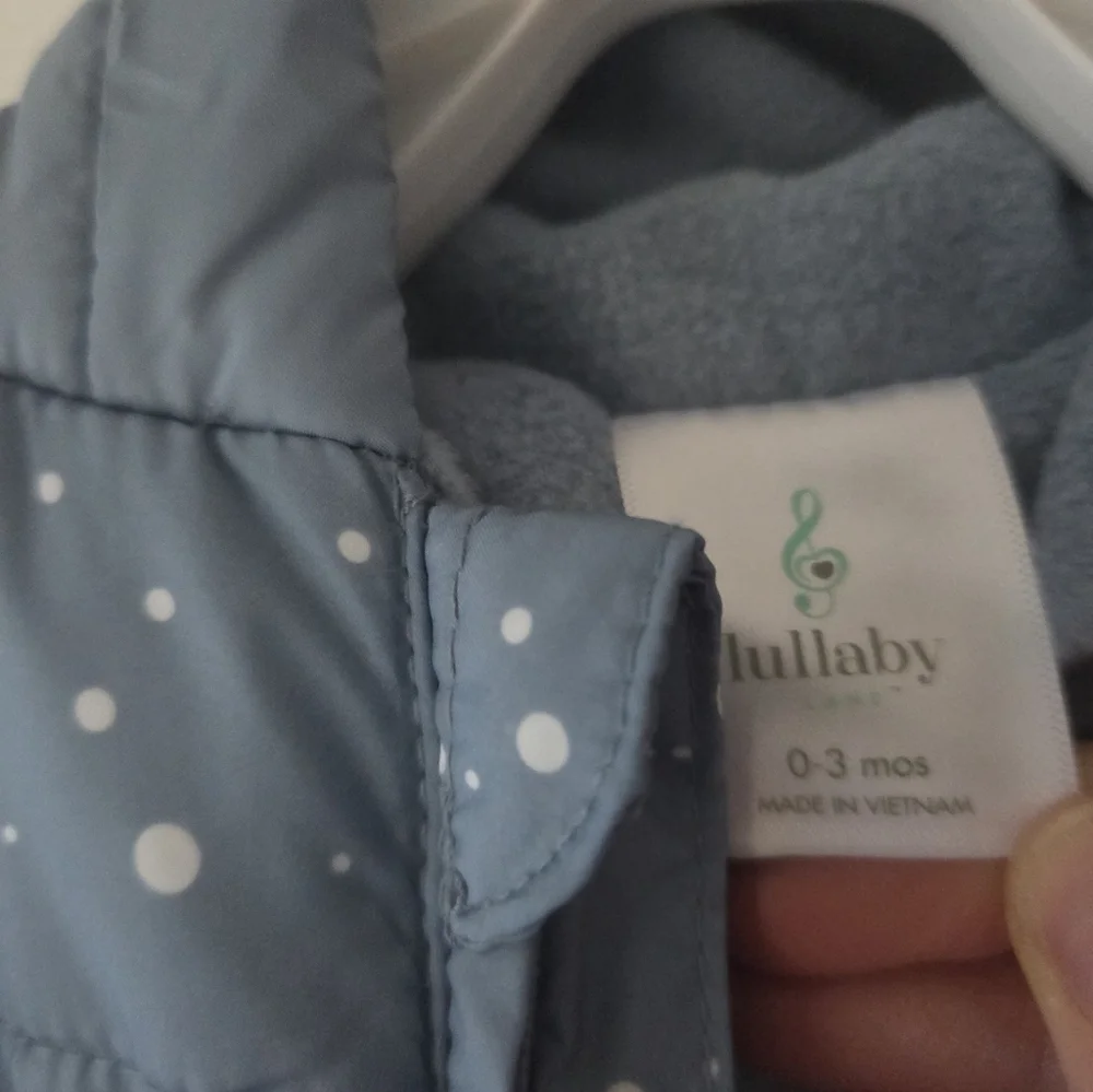 Lullaby Lane Snowsuit NWT 0-3 Months and 3-6 Newborn Winter